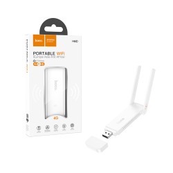 Router Wi-Fi Portátil Hoco HI40 4G 150MBPS para Europa, Ásia e África Branco